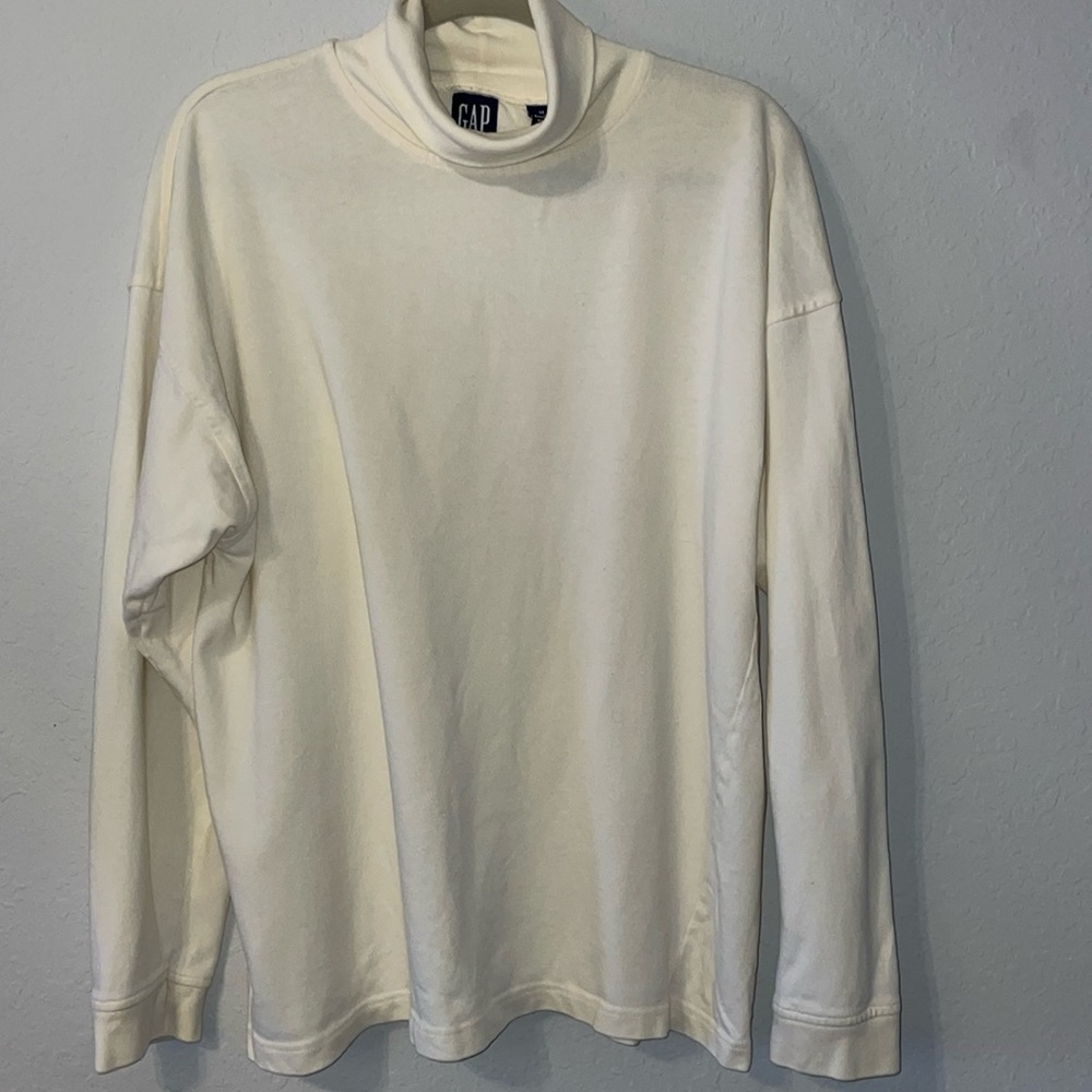 VINTAGE Gap Oversized Sweatshirt/Jersey Turtleneck
